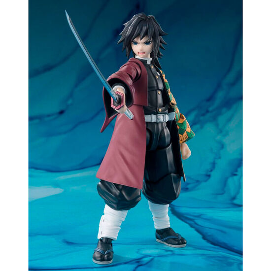 FIGURA S.H. FIGUARTS GIYU TOMIOKA DEMON SLAYER: KIMETSU NO YAIBA 15CM image 2