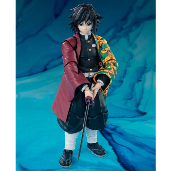 FIGURA S.H. FIGUARTS GIYU TOMIOKA DEMON SLAYER: KIMETSU NO YAIBA 15CM image 3