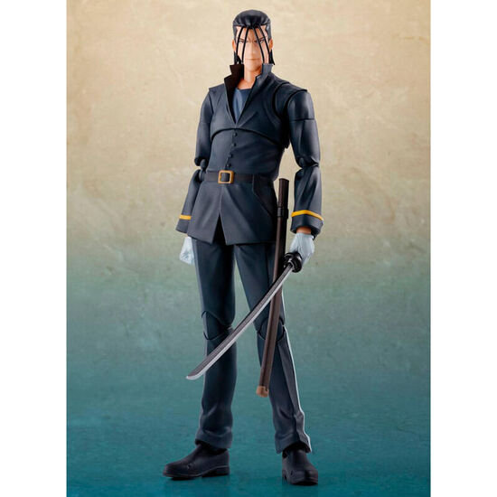 FIGURA S.H. FIGUARTS HAJIME SAITO RUROUNI KENSHIN: MEIJI SWORDSMAN ROMANTIC STORY 16,5CM image 0