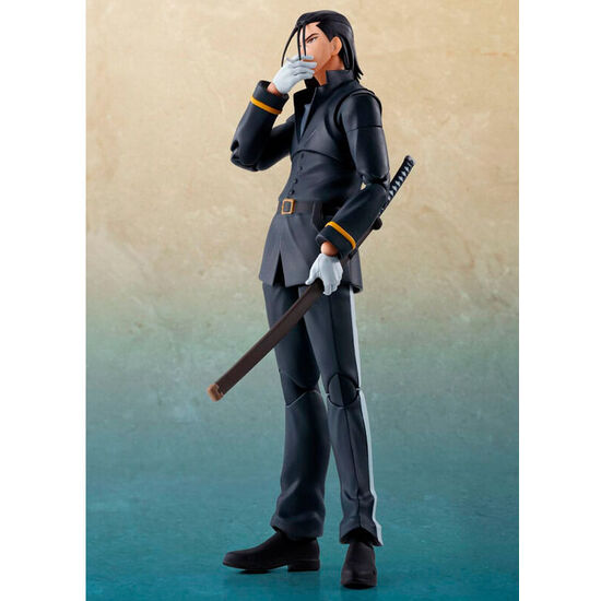 FIGURA S.H. FIGUARTS HAJIME SAITO RUROUNI KENSHIN: MEIJI SWORDSMAN ROMANTIC STORY 16,5CM image 1