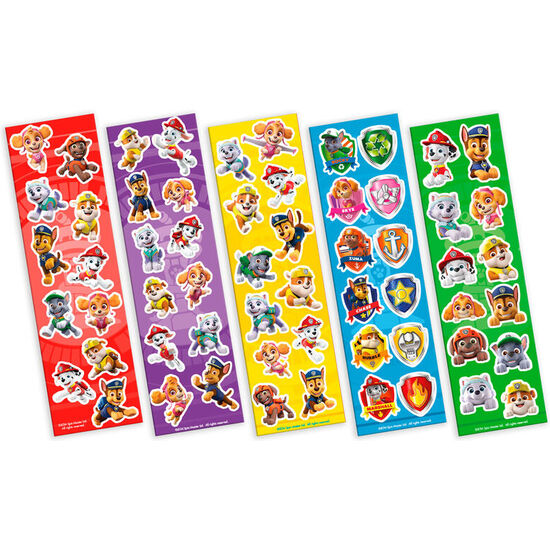 SET PEGATINAS + CUADERNO PATRULLA CANINA PAW PATROL image 1