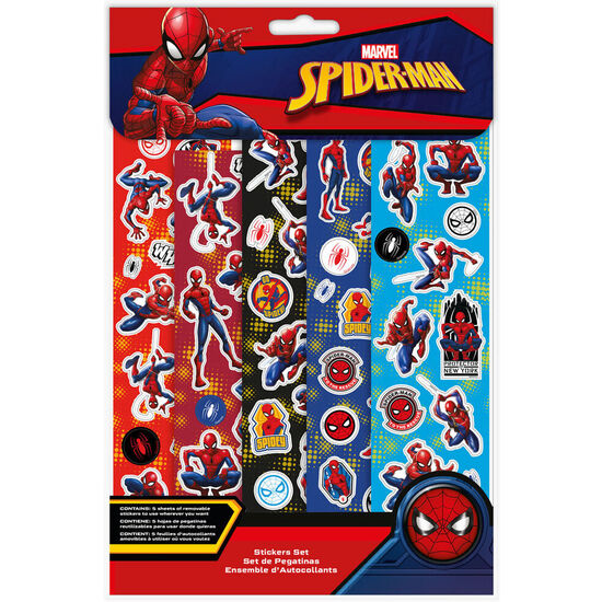 SET PEGATINAS SPIDERMAN MARVEL image 0