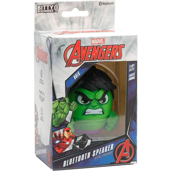 MINI ALTAVOZ BLUETOOTH BITTY BOOMERS HULK MARVEL image 0