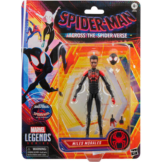 FIGURA MILES MORALES ACROSS THE SPIDER-VERSE SPIDER-MAN MARVEL 15CM image 0