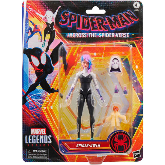 FIGURA SPIDER-GWEN ACROSS THE SPIDER-VERSE SPIDER-MAN MARVEL 15CM image 0