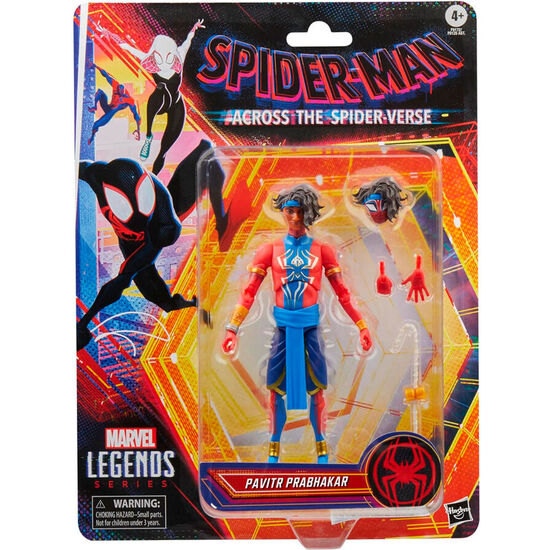 FIGURA PAVITR PRABHAKAR ACROSS THE SPIDER-VERSE SPIDER-MAN MARVEL 15CM image 0
