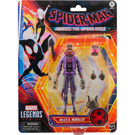 FIGURA MILES G MORALES ACROSS THE SPIDER-VERSE SPIDER-MAN MARVEL 15CM image 0