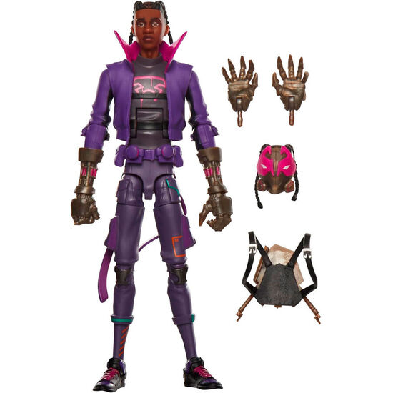 FIGURA MILES G MORALES ACROSS THE SPIDER-VERSE SPIDER-MAN MARVEL 15CM image 1