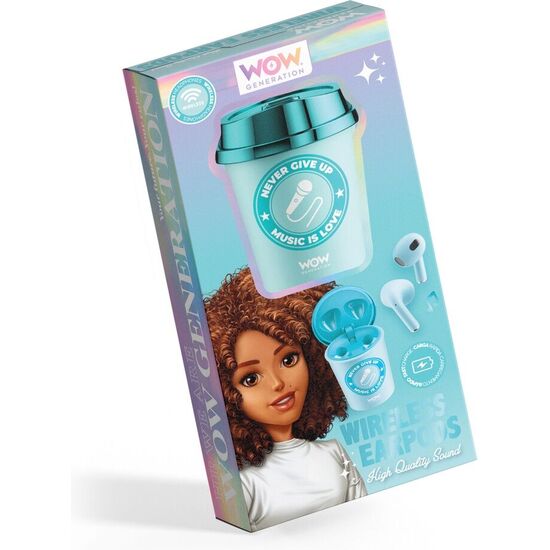 AURICULARES INALAMBRICOS VASO WOW GENERATION SURTIDO image 3