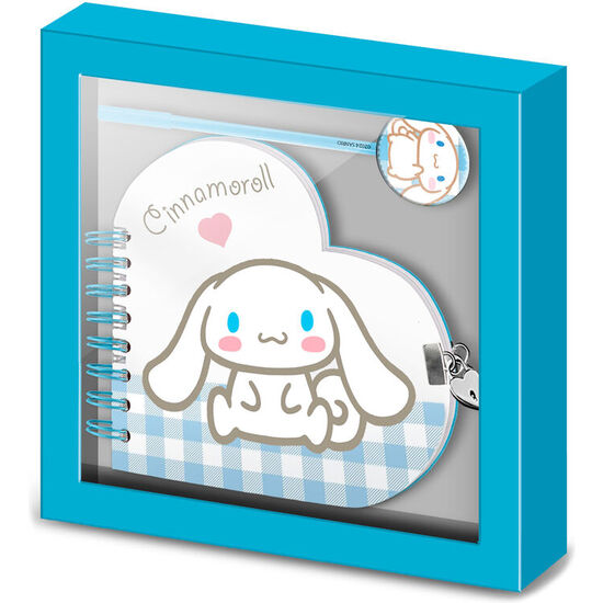 SET DIARIO + BOLIGRAFO CINNAMONROLL HELLO KITTY image 0