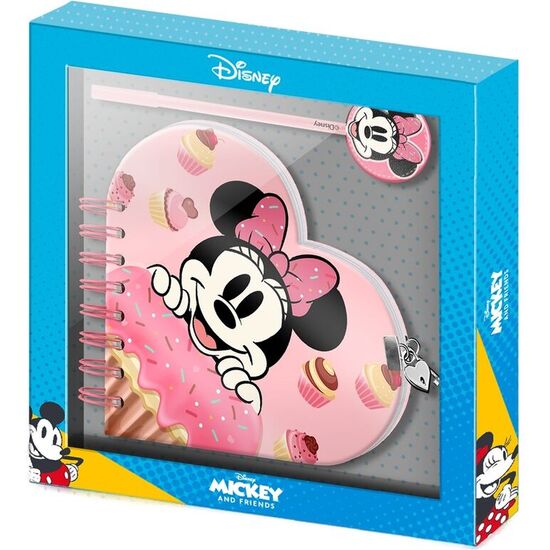 SET DIARIO + BOLIGRAFO MUFFIN MINNIE DISNEY image 0