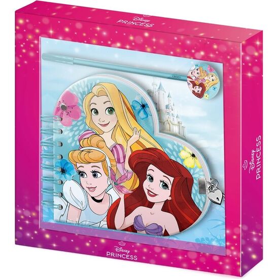 SET DIARIO + BOLIGRAFO PRINCESAS DISNEY image 0