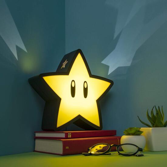 LAMPARA SUPER ESTRELLA SUPER MARIO BROS NINTENDO image 1