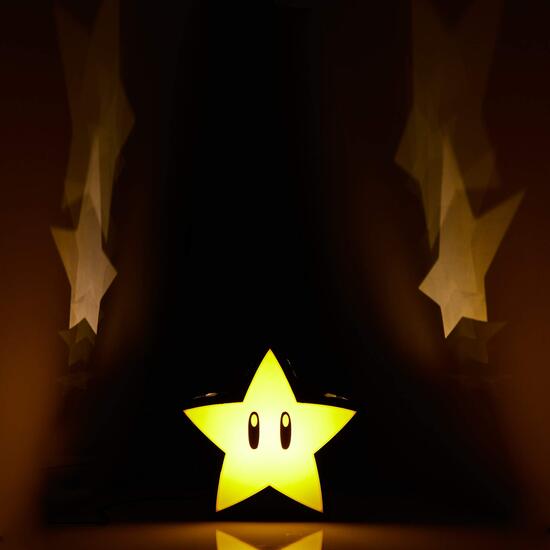 LAMPARA SUPER ESTRELLA SUPER MARIO BROS NINTENDO image 4