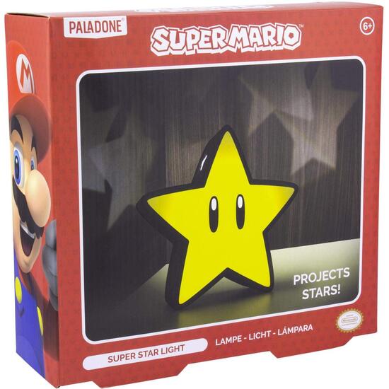 LAMPARA SUPER ESTRELLA SUPER MARIO BROS NINTENDO image 5