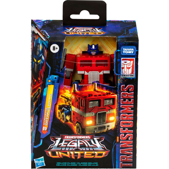 FIGURA GI UNIVERSE OPTIMUS PRIME DELUXE CLASS TRANSFORMERS LEGACY UNITED image 3