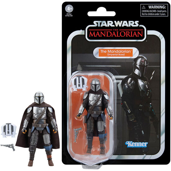 FIGURA THE MANDALORIAN IMPERIAL BASE STAR WARS 9,5CM image 0
