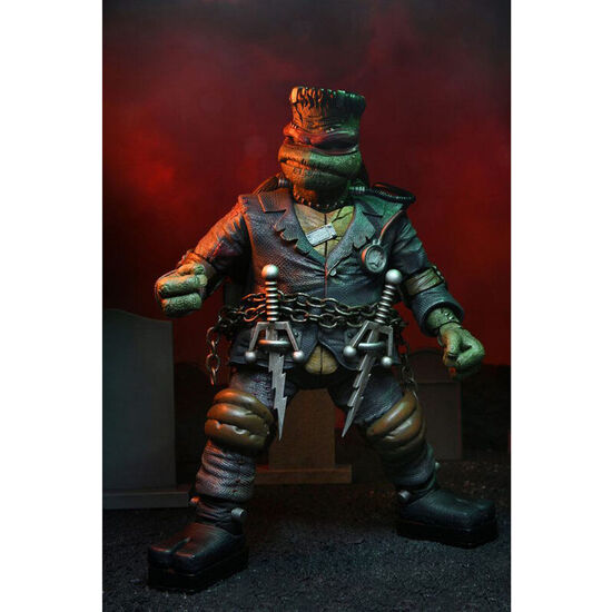 FIGURA ACTION ULTIMATE RAPHAEL AS FRANKENSTEIN MONSTER TORTUGAS NINJA 18CM image 1