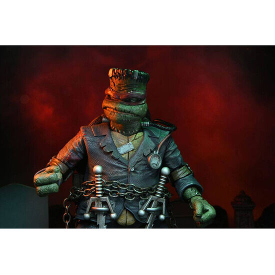 FIGURA ACTION ULTIMATE RAPHAEL AS FRANKENSTEIN MONSTER TORTUGAS NINJA 18CM image 2