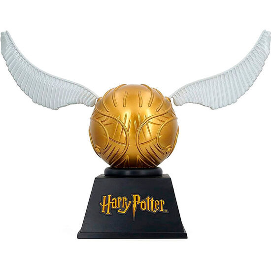 FIGURA HUCHA SNITCH DORADA HARRY POTTER 20CM image 0