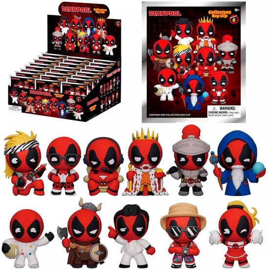 BOLSA SORPRESA FIGURA DEADPOOL MARVEL 5CM SURTIDO image 0