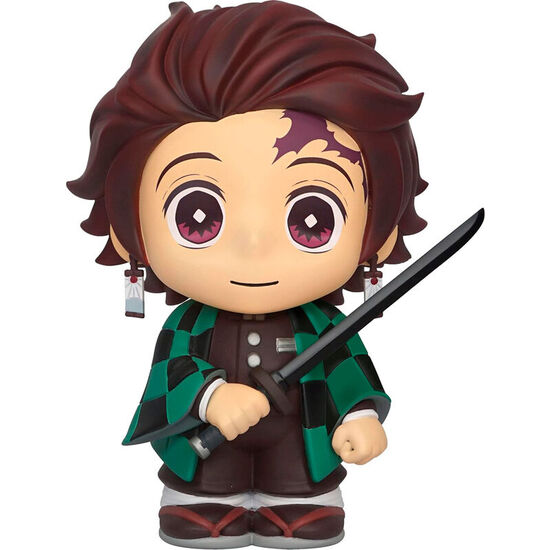 FIGURA HUCHA TANJIRO KAMADO DEMON SLAYER KIMETSU NO YAIBA 20CM image 0