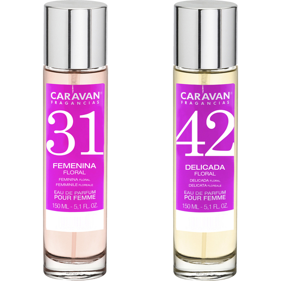 SET DE 2 PERFUMES CARAVAN PARA MUJER Nº42 Y Nº 31 image 0