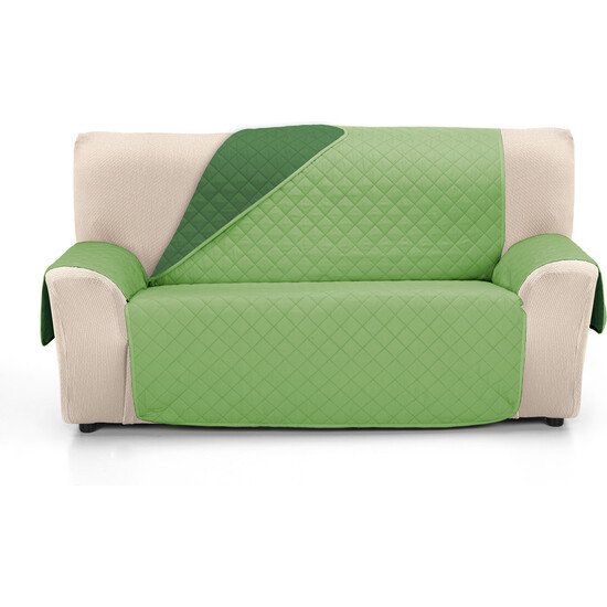 CUBRE SOFÁ ÁMBAR 3 PLAZAS XL ROJO/GRIS image 0