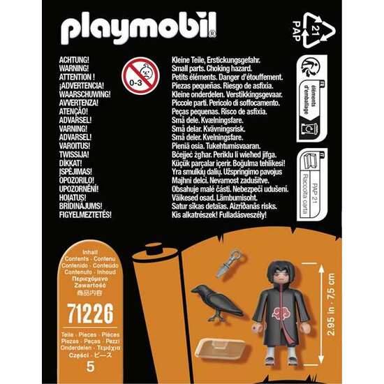 ITACHI AKATSUKI PLAYMOBIL image 2