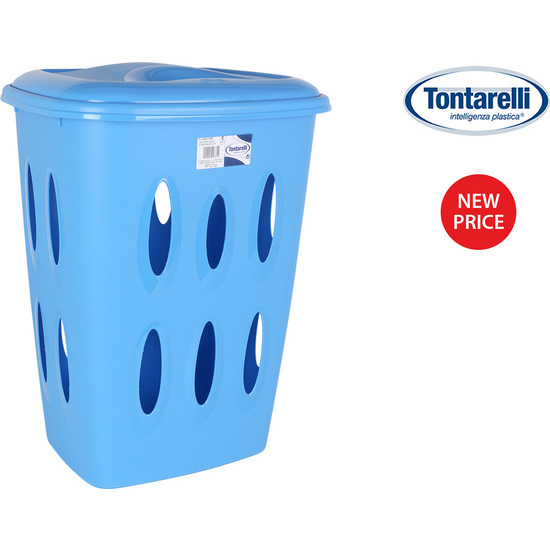 LAUNDRY HAMPER W/LID 45L  image 0