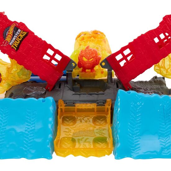 TORRE EN LLAMAS MONSTER TRUCKS HOT WHEELS image 3