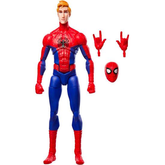 FIGURA PETER PARKER ACROSS THE SPIDER-VERSE SPIDER-MAN MARVEL 15CM image 1