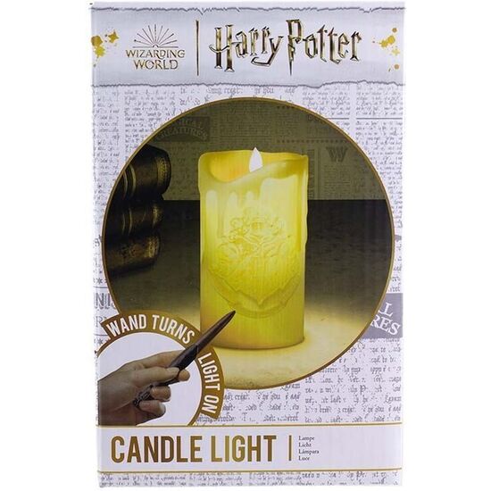 LAMPARA VELA CON MANDO REMOTO VARITA HARRY POTTER 15CM image 0