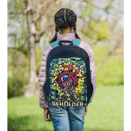 MOCHILA BLACK LIGHT DUNGEONS & DRAGONS 43CM ADAPTABLE image 5
