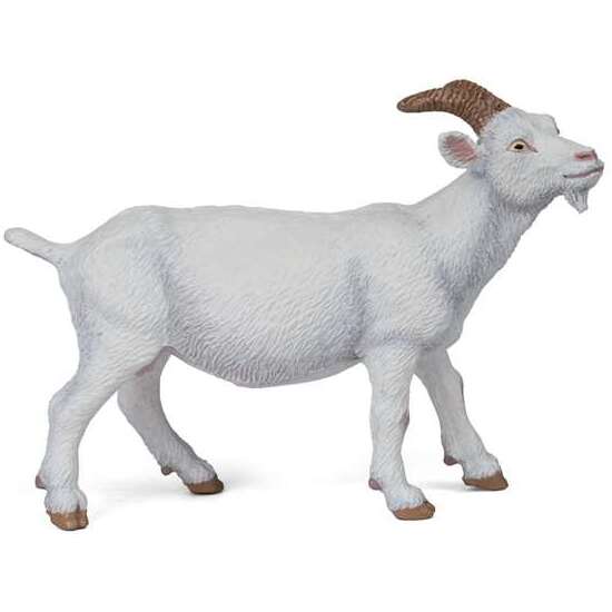 FIGURA WHITE NANNY GOAT 2,6X9X6,5CM image 0