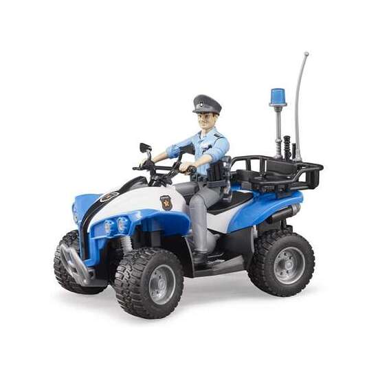 QUAD POLICÍA CON CONDUCTOR image 0