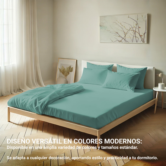 FUNDA ALMOHADA-CUADRANTES AGUAMARINA 90 CM image 6