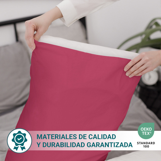 FUNDA ALMOHADA-CUADRANTES CEREZA 105 CM image 2