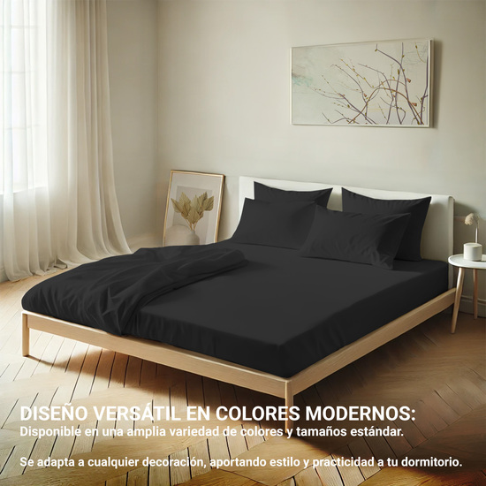 FUNDA ALMOHADA-CUADRANTES NEGRO 90 CM image 6