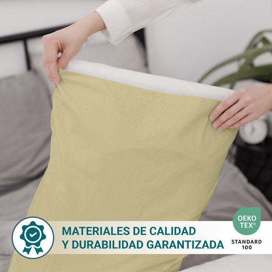 FUNDA ALMOHADA-CUADRANTES AMARILLO 150 CM image 2