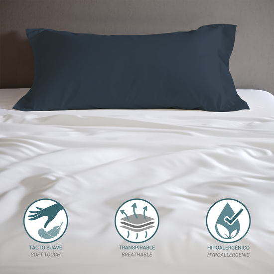 FUNDA ALMOHADA-CUADRANTES MARINO 45X85 CM PACK 2 image 1