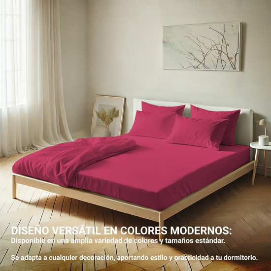 FUNDA ALMOHADA-CUADRANTES CEREZA 45X80 CM PACK 2 image 6