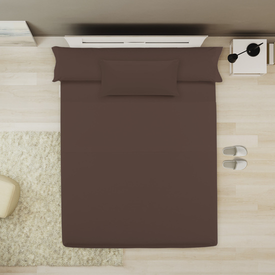 FUNDA ALMOHADA-CUADRANTES MARRON 45X85 CM PACK 2 image 7