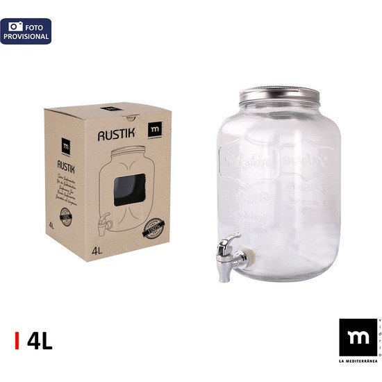 4L. JUG DISPENSER MEDITERRANEA image 0