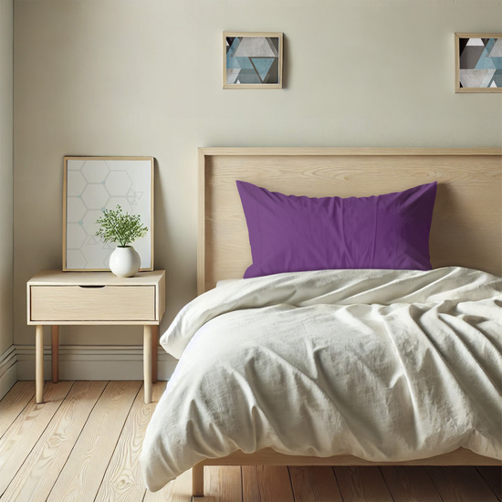 FUNDA ALMOHADA-CUADRANTES LILA 45X85 CM PACK 2 image 5