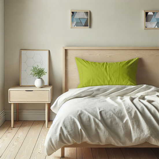 FUNDA ALMOHADA-CUADRANTES PISTACHO 45X80 CM PACK 2 image 5