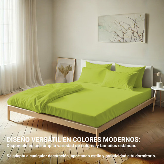 FUNDA ALMOHADA-CUADRANTES PISTACHO 45X80 CM PACK 2 image 6