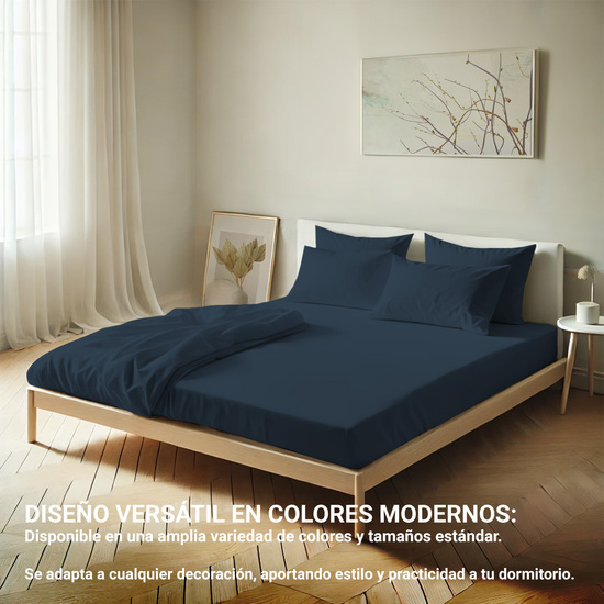 FUNDA ALMOHADA-CUADRANTES MARINO 45X100 CM PACK 2 image 6