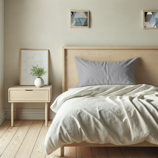 FUNDA ALMOHADA-CUADRANTES GRIS PLATA 45X100 CM PACK 2 image 5