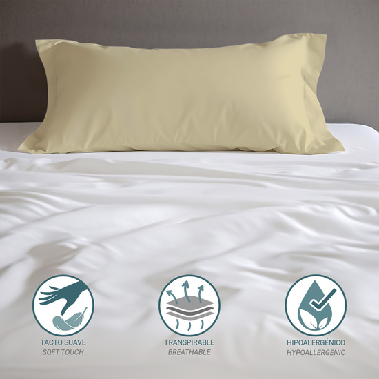 FUNDA ALMOHADA-CUADRANTES AMARILLO 50X75 CM PACK 2 image 1